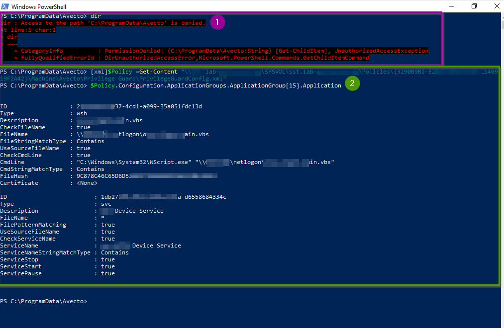 PowerShell Window