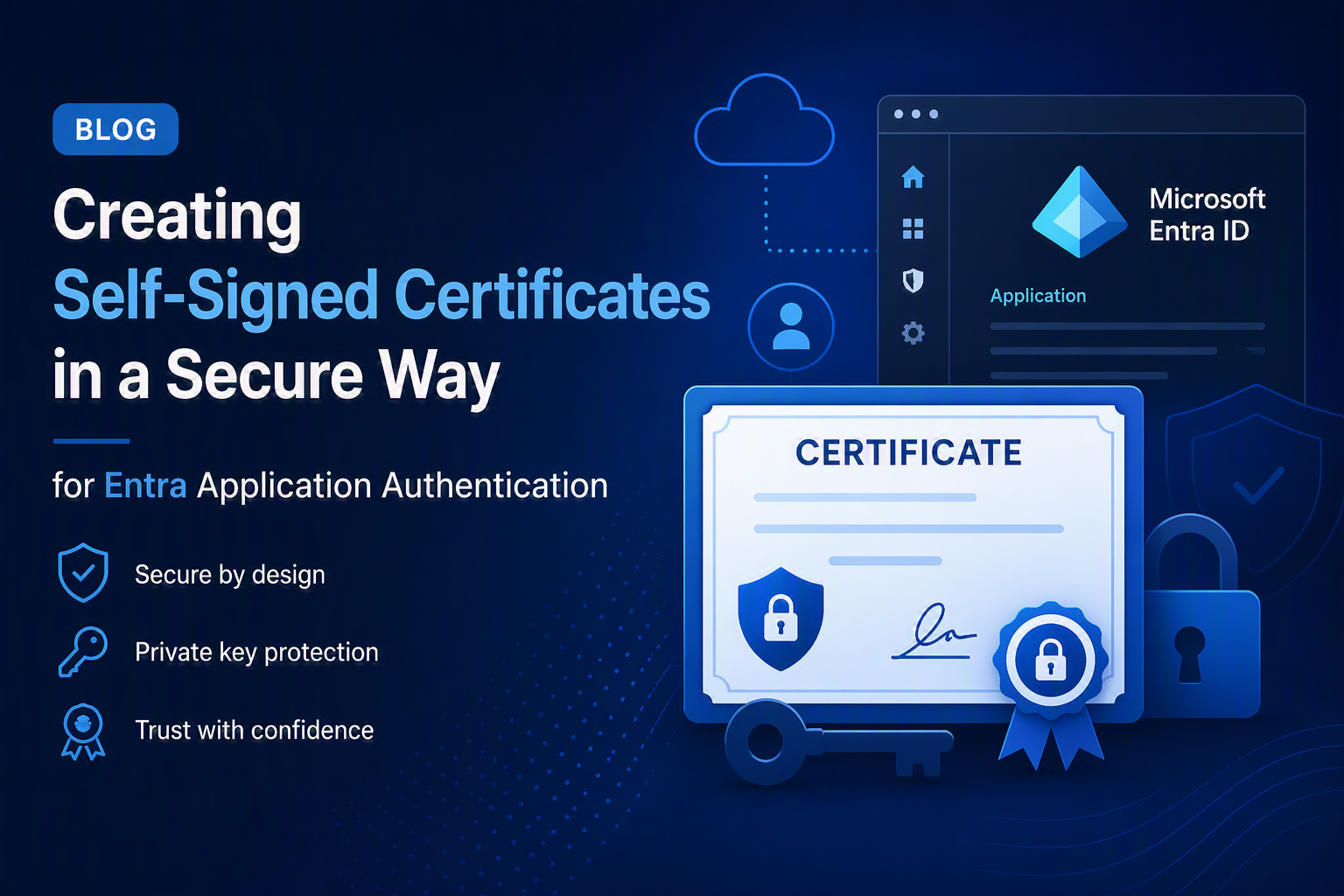 Non-Exportable Certificate Authentication for Azure App Registrations