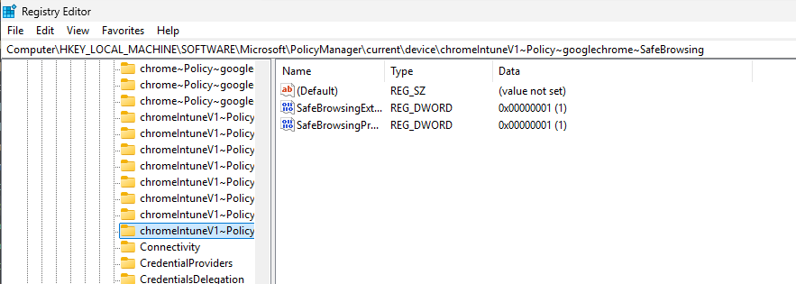 PolicyManager without the ControlPolicyConflict key